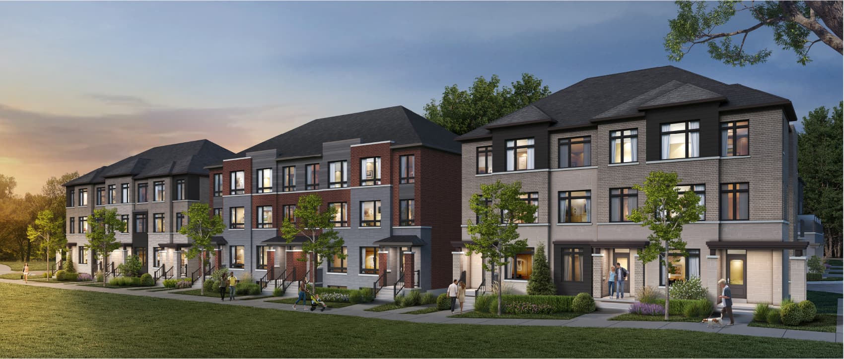 Terrace Park Towns rendering