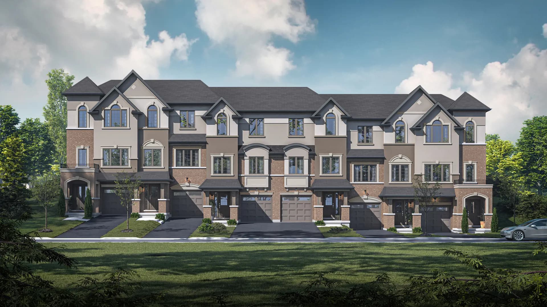 Sienna Woods Towns rendering