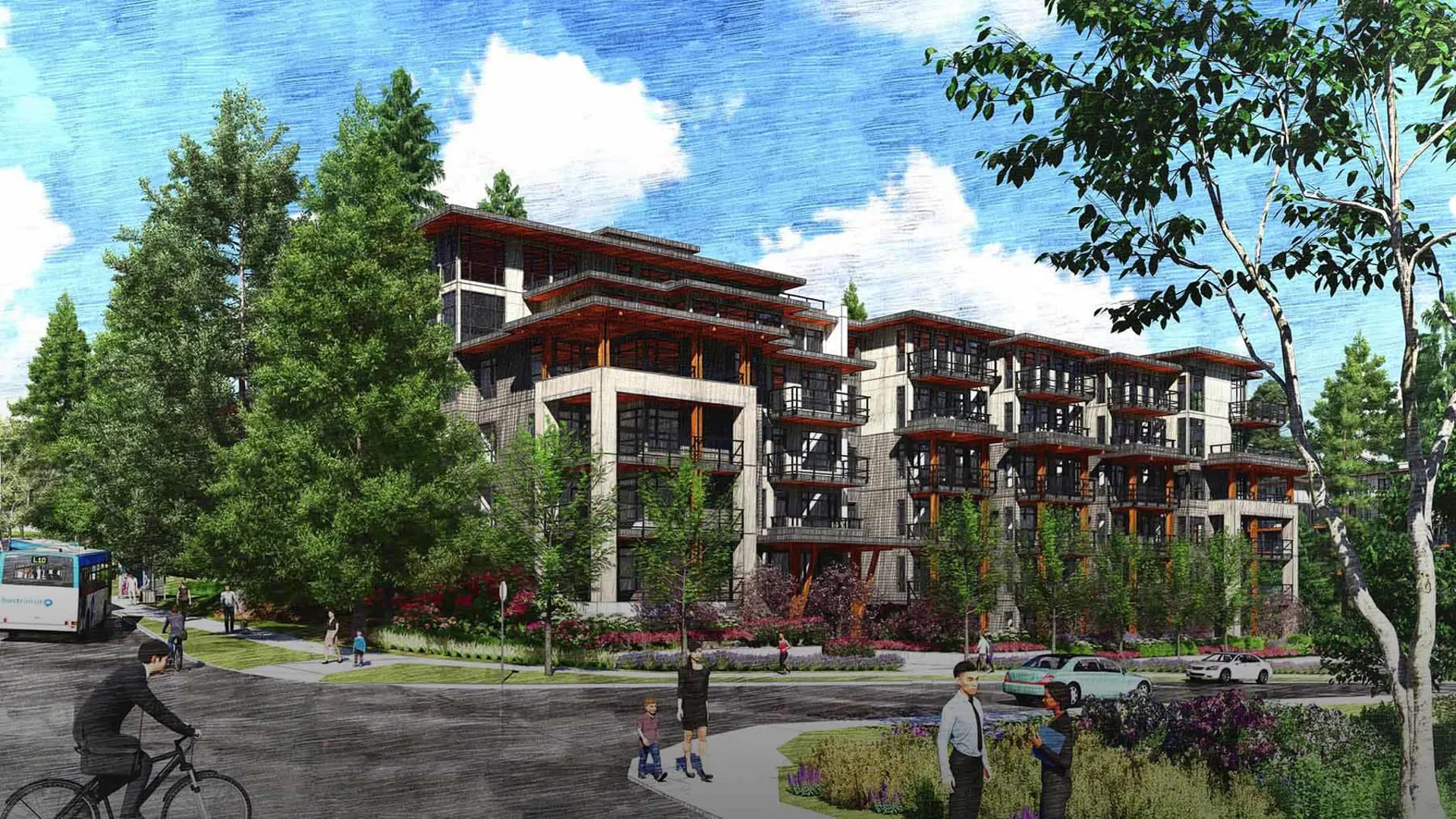 Baden Park Condos rendering