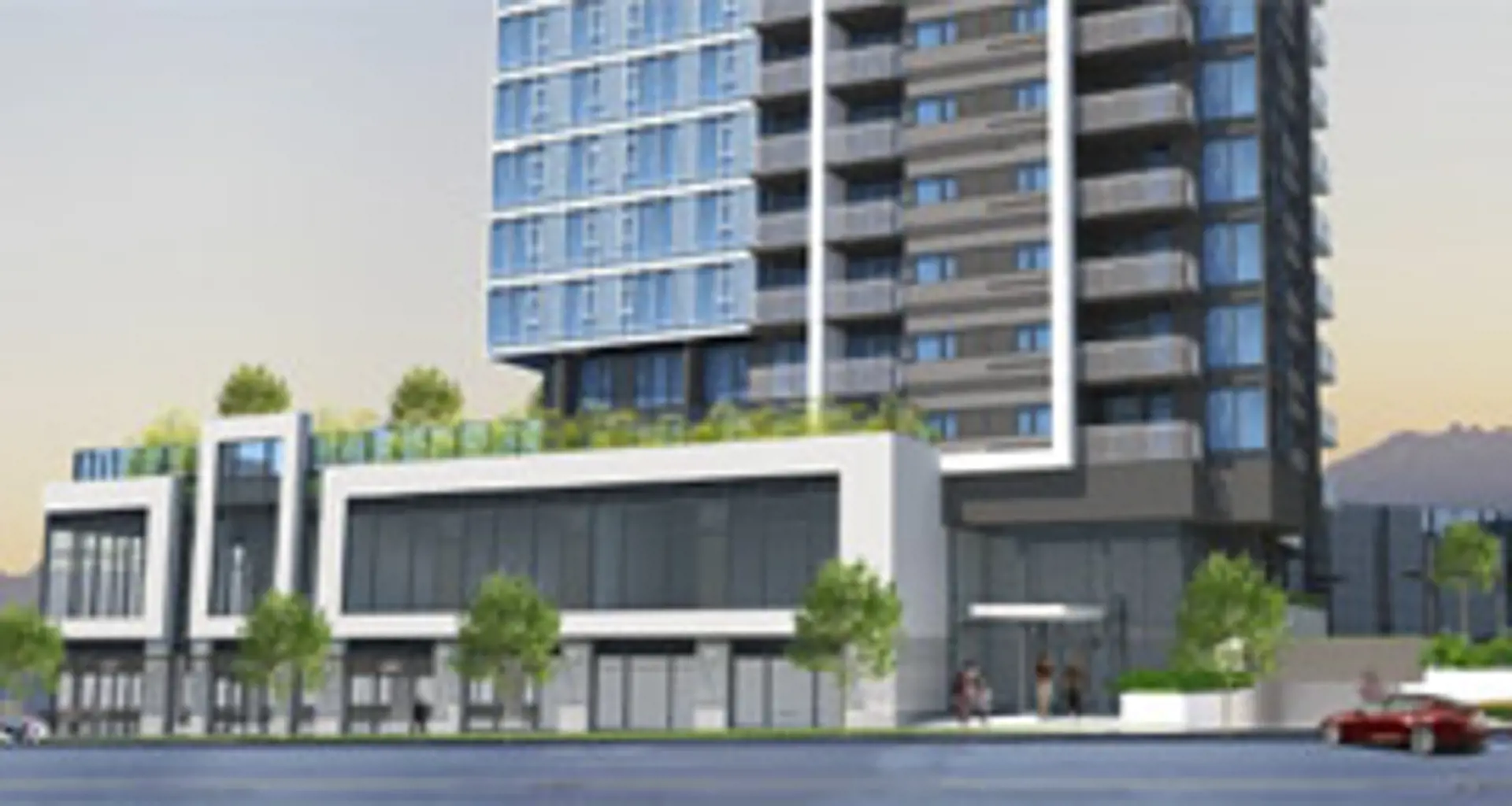 Clarke and Como Condos rendering