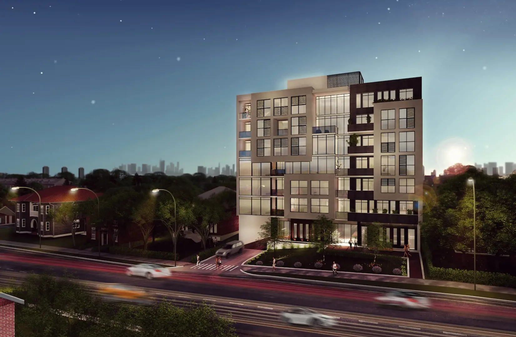110 Sheppard Ave Condos rendering