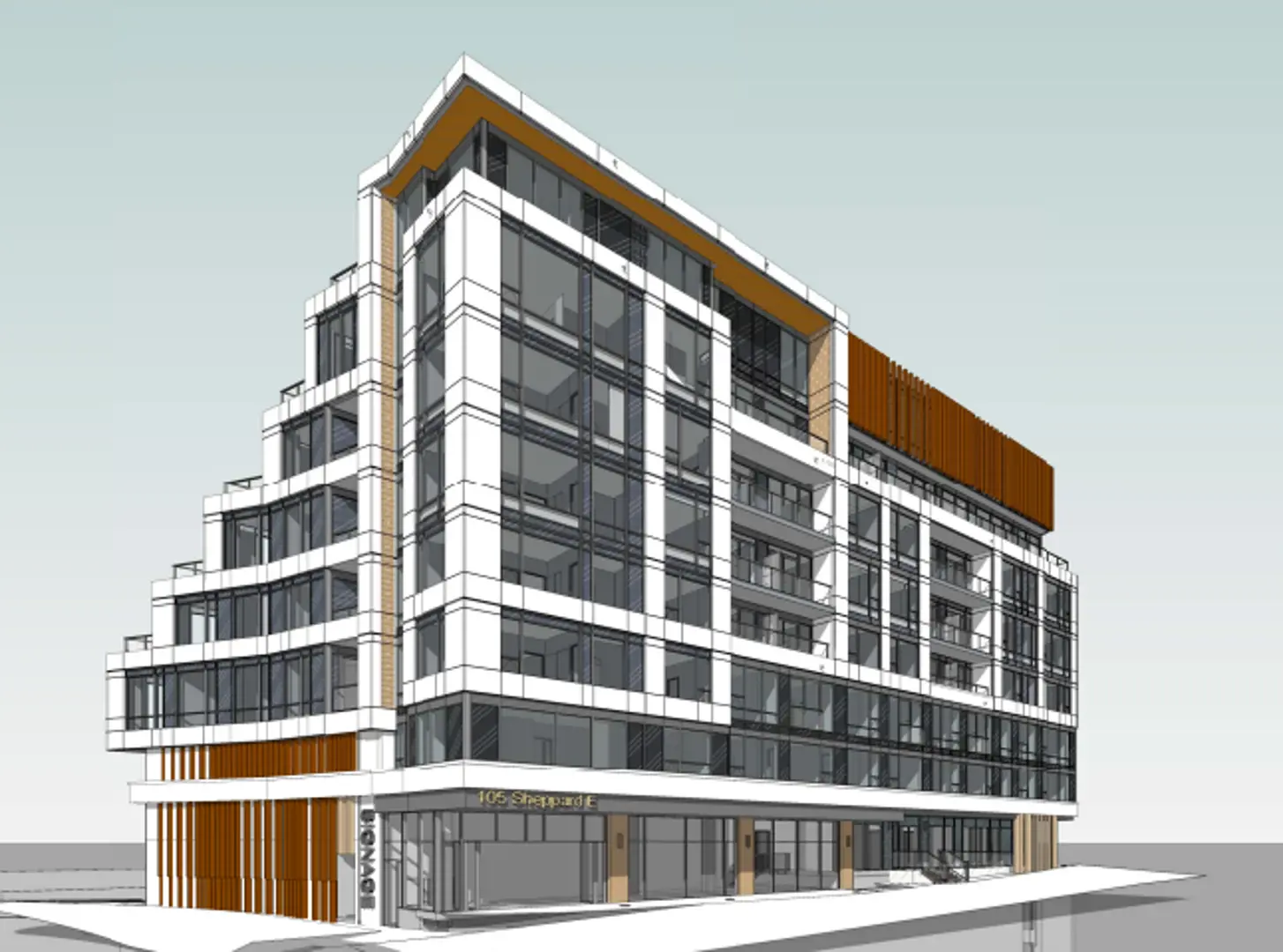Leona Condominiums rendering