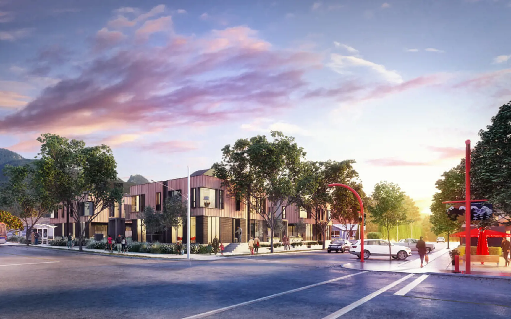 Canfield Crescent Towns rendering