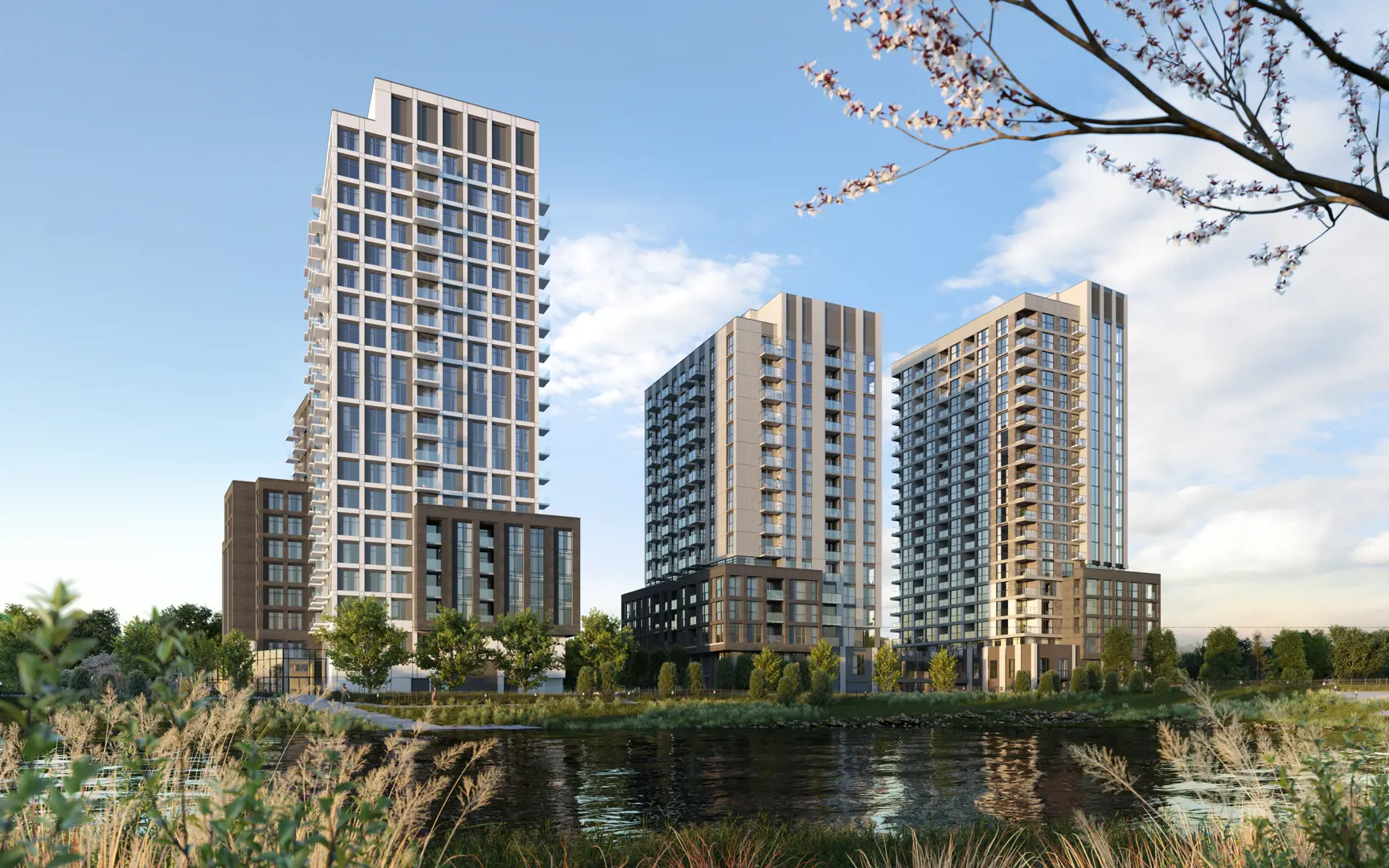North Oak - Condos at Oakvillage rendering