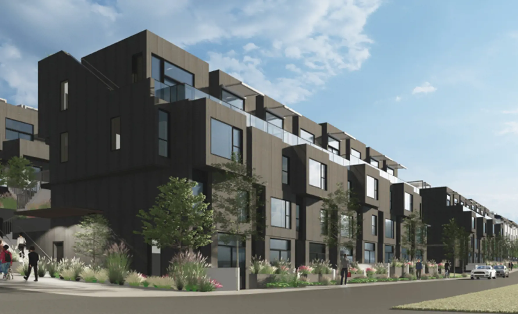 Morrison Walk Towns rendering
