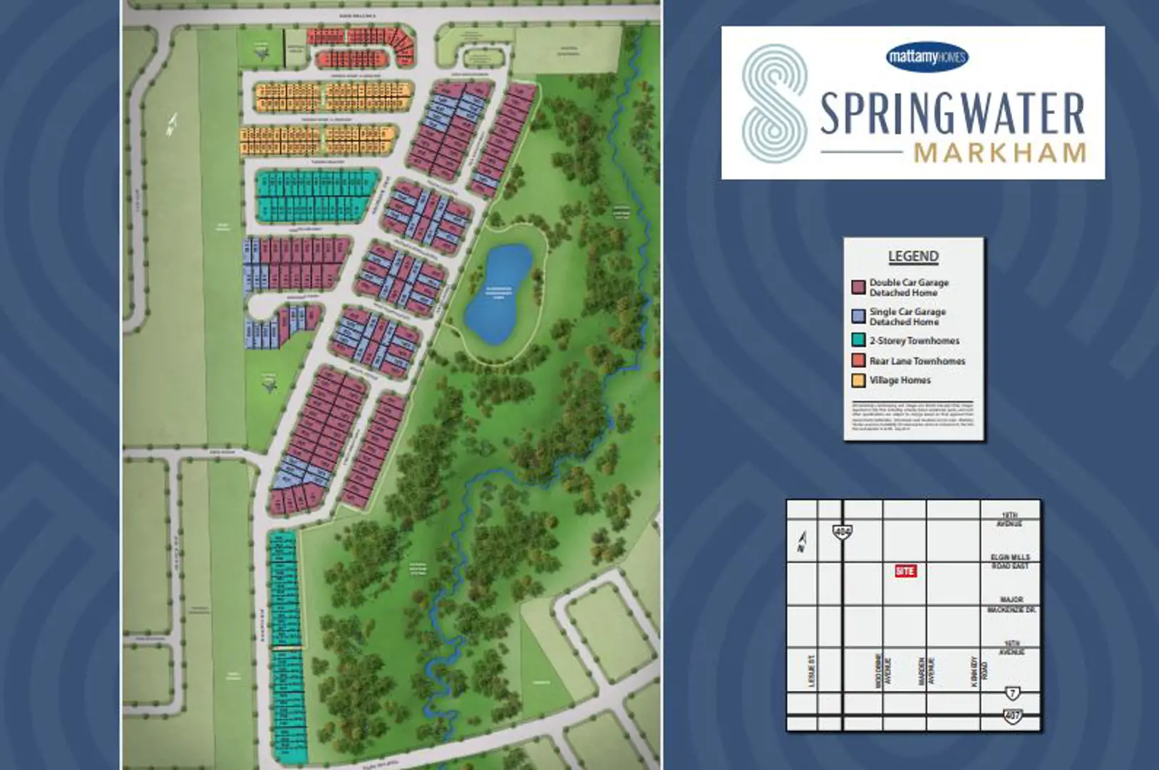 Springwater Towns rendering