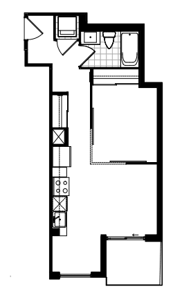 Me2 Condos · 1 bed + den — photo 2