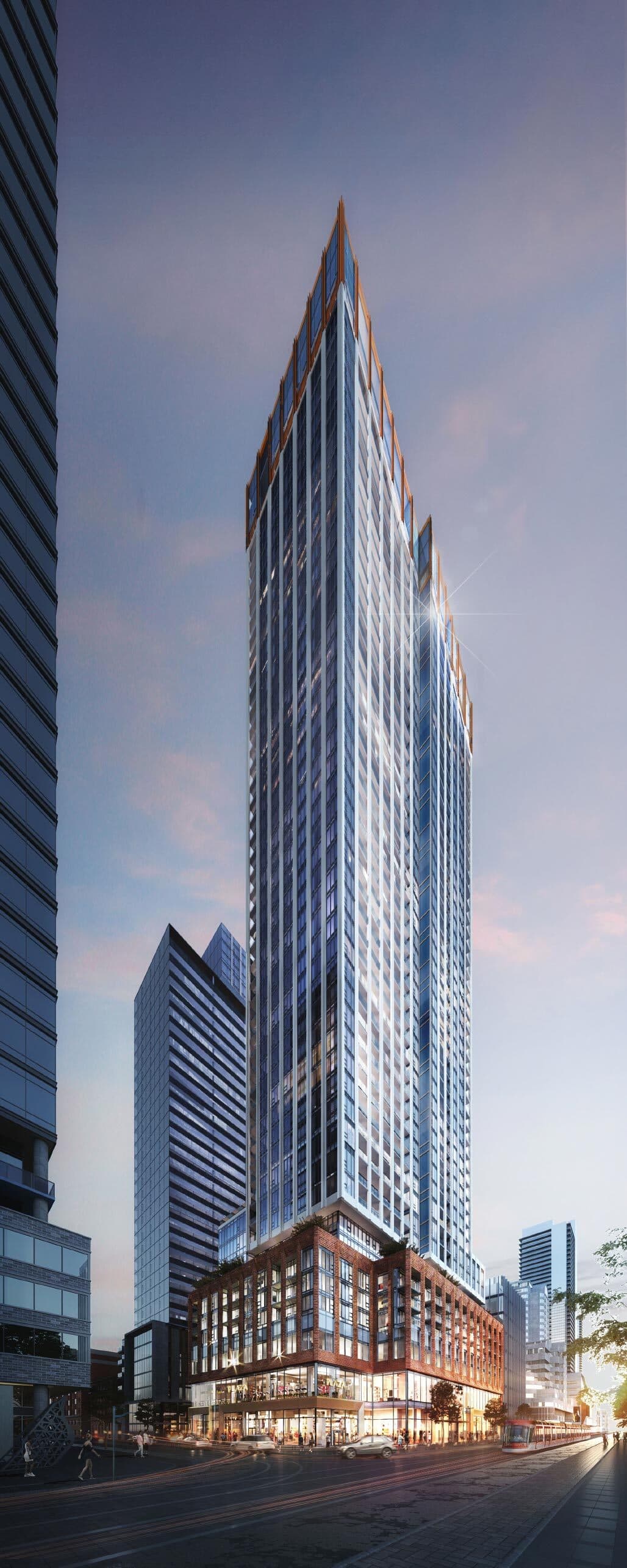 400 King West Condos rendering