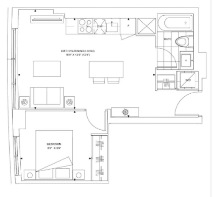 The Whitfield Condos · 1 bed — photo 2