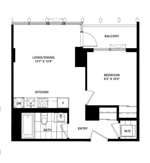 Square One District · 1 bed — photo 2