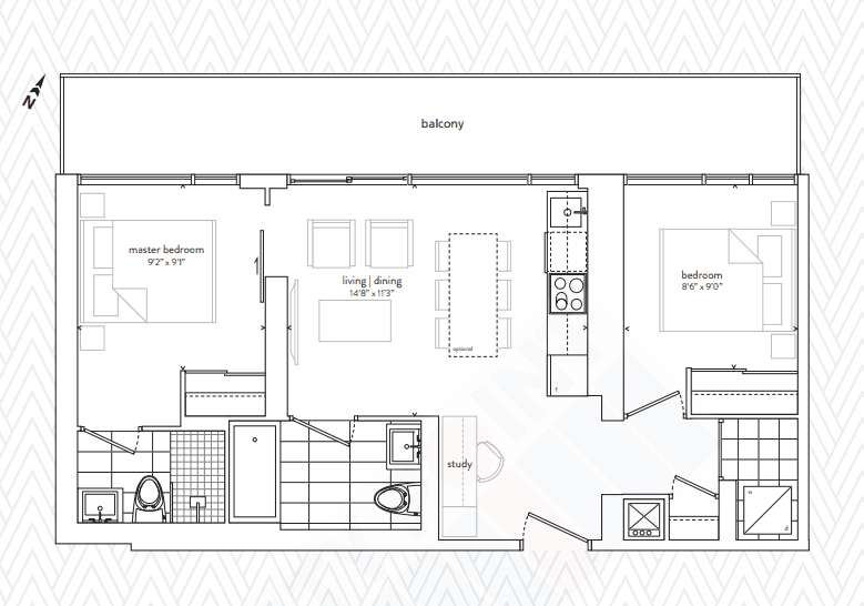Garden District · 2 bed — photo 2