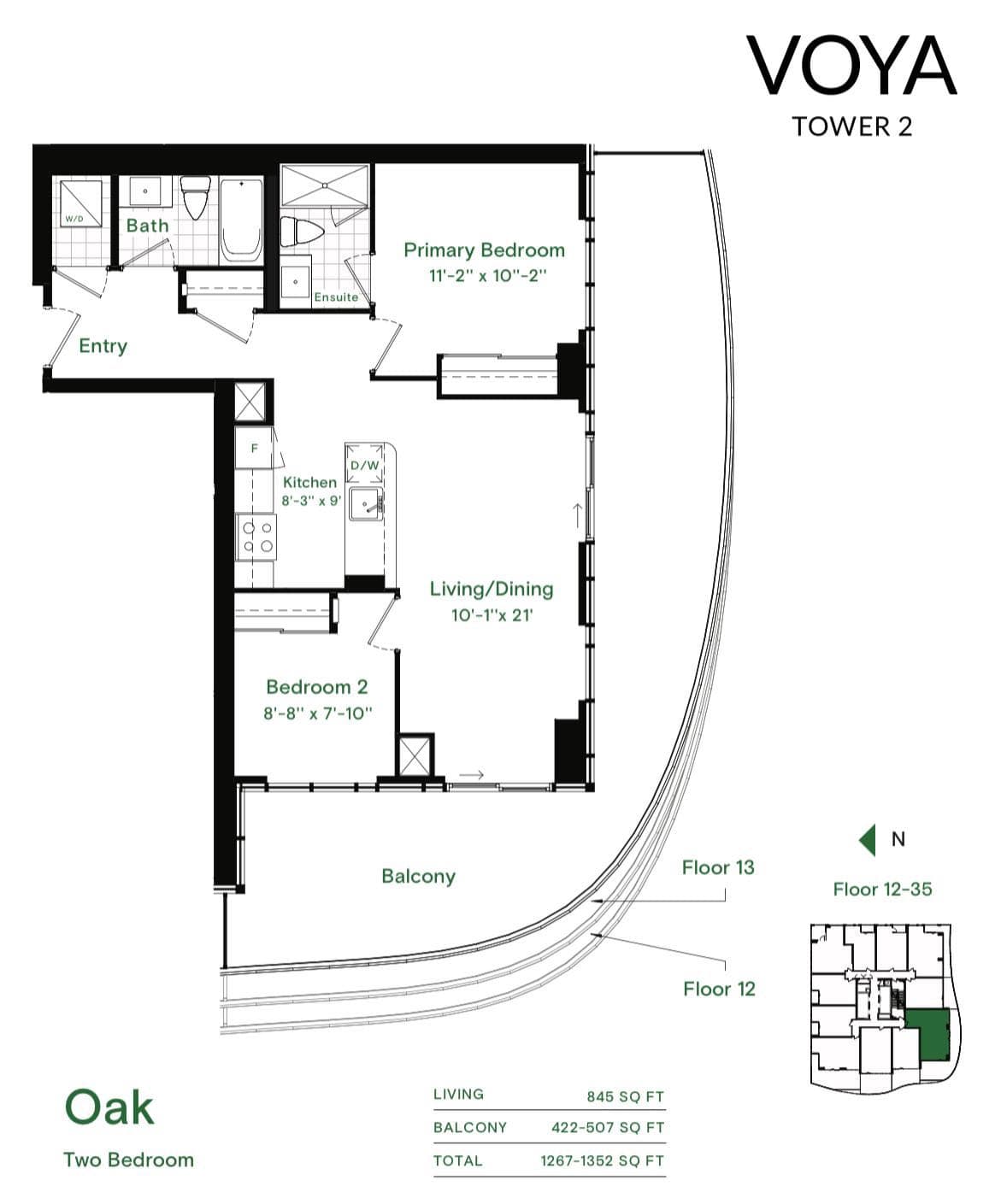 Voya Condos 2 · 2 bed — photo 2