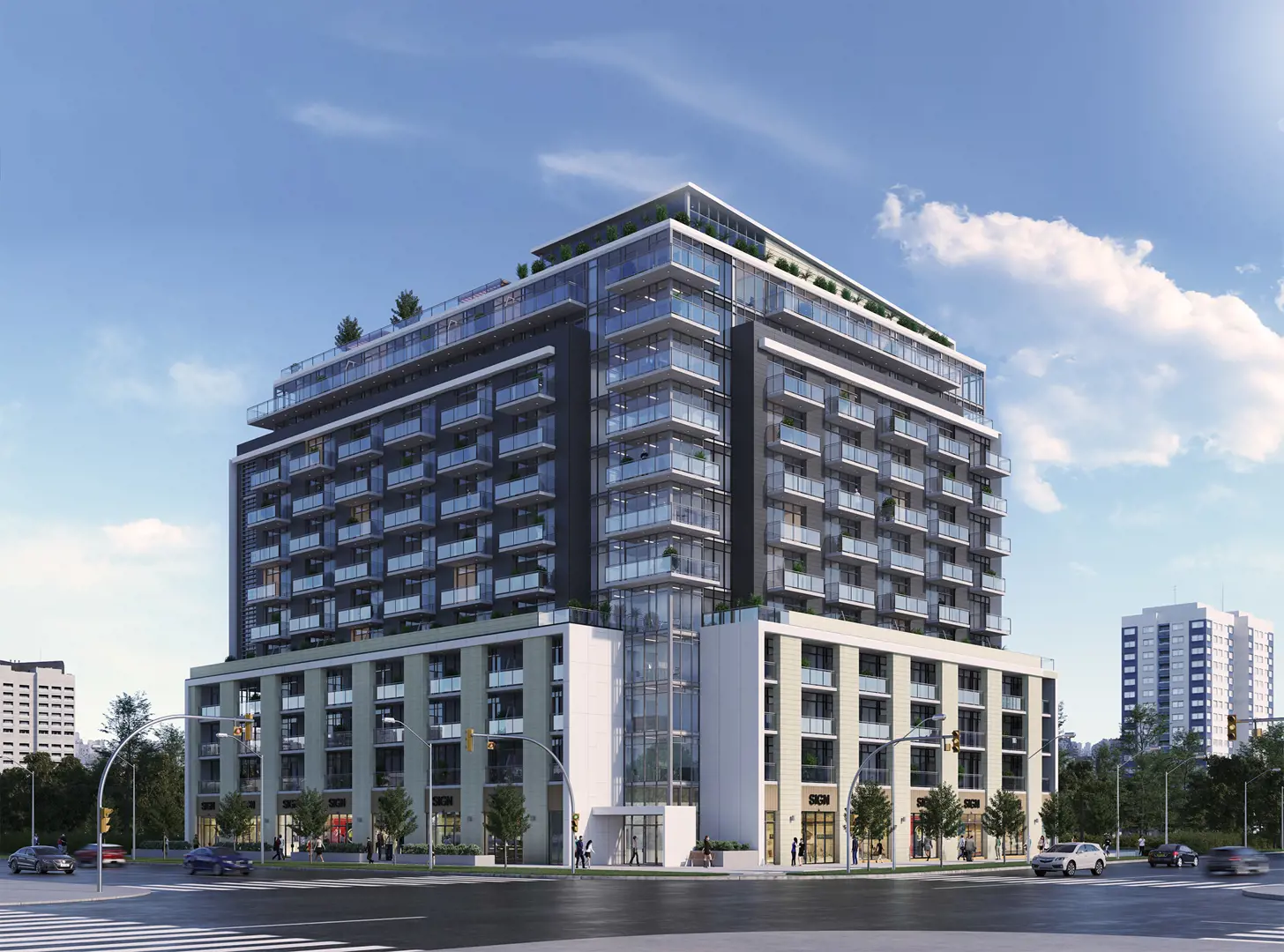 Yorkwoods Condo rendering