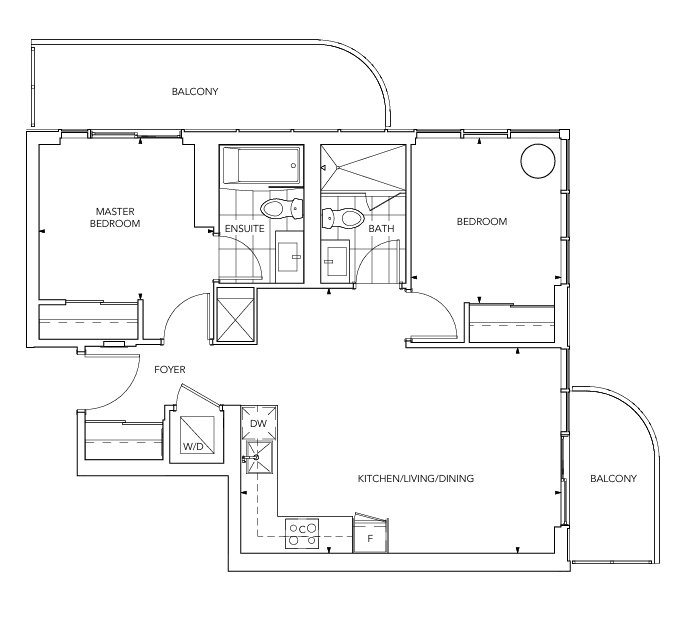 Grand Festival Tower D · 2 bed — photo 2