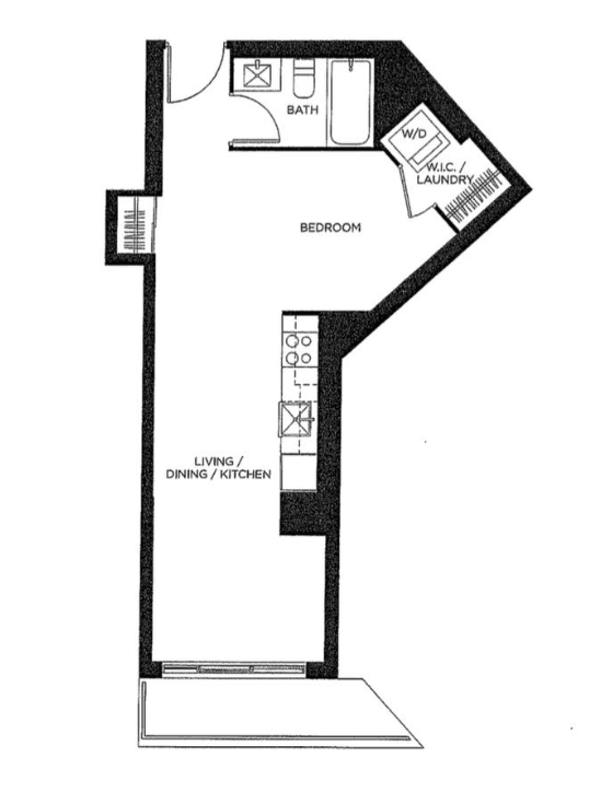 57 Brock Condos · Studio — photo 2