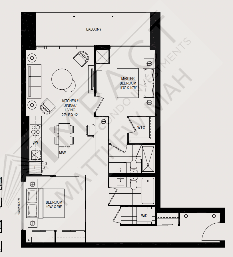 The Poet · 2 bed + den — photo 2