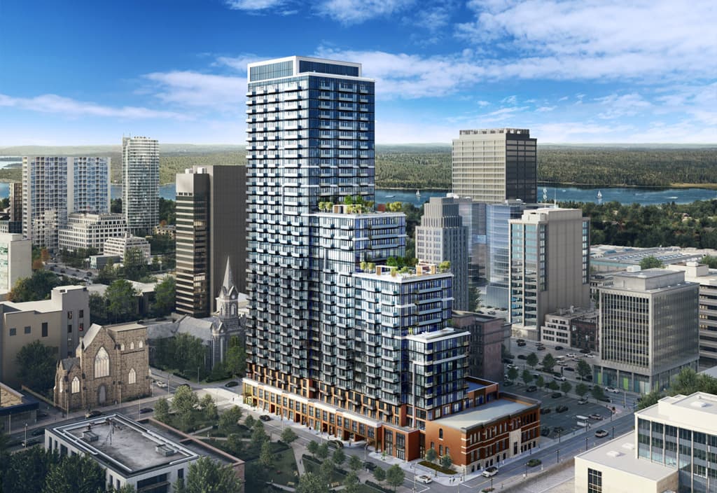 75 James Condos rendering