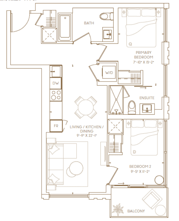 South Forest Hill · 2 bed + den — photo 2