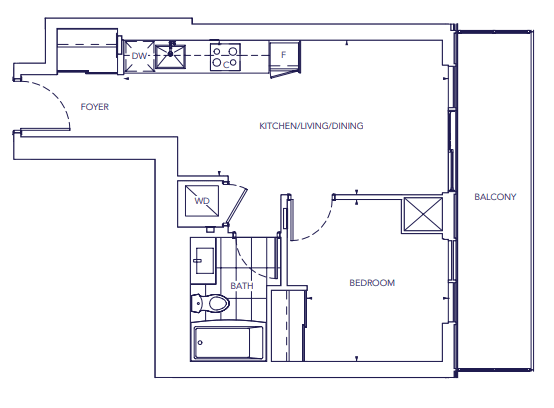 Festival Tower B · 1 bed — photo 2