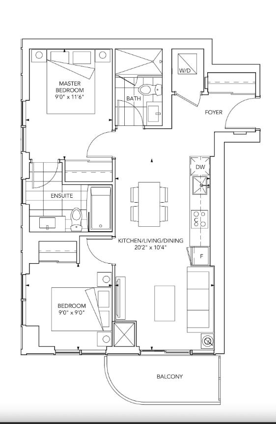 Grand Festival Tower D · 2 bed — photo 2
