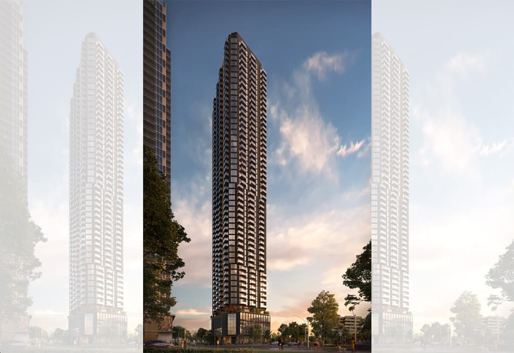 Kipling Station Condos rendering