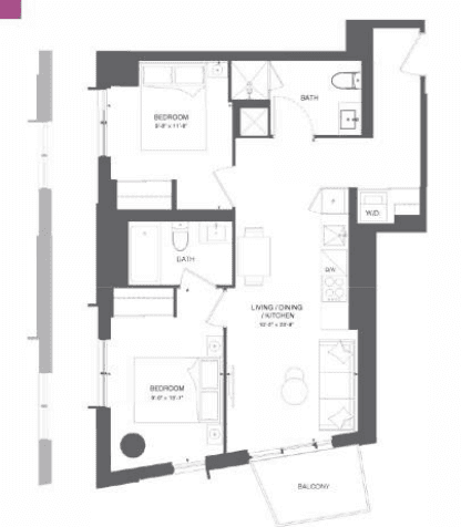 Kipling Station Condos · 2 bed — photo 2