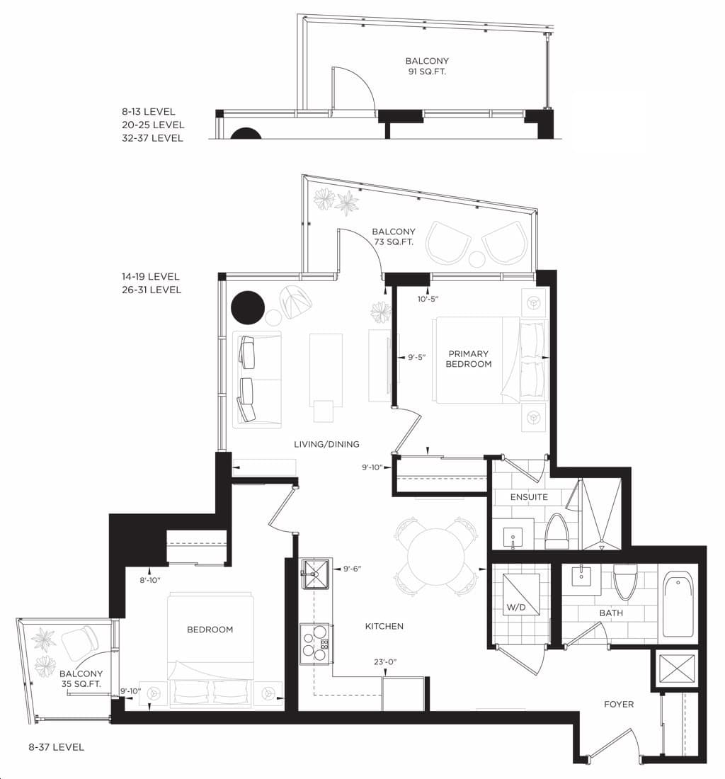 Metro Park · 2 bed — photo 2
