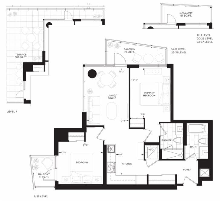 Metro Park · 2 bed — photo 2
