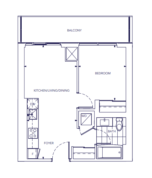 Festival Tower A · 1 bed — photo 2