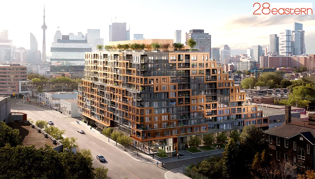 28 Eastern Condos rendering