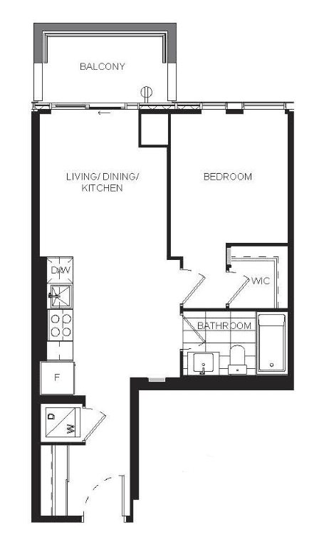 Realm Condos · 1 bed — photo 2