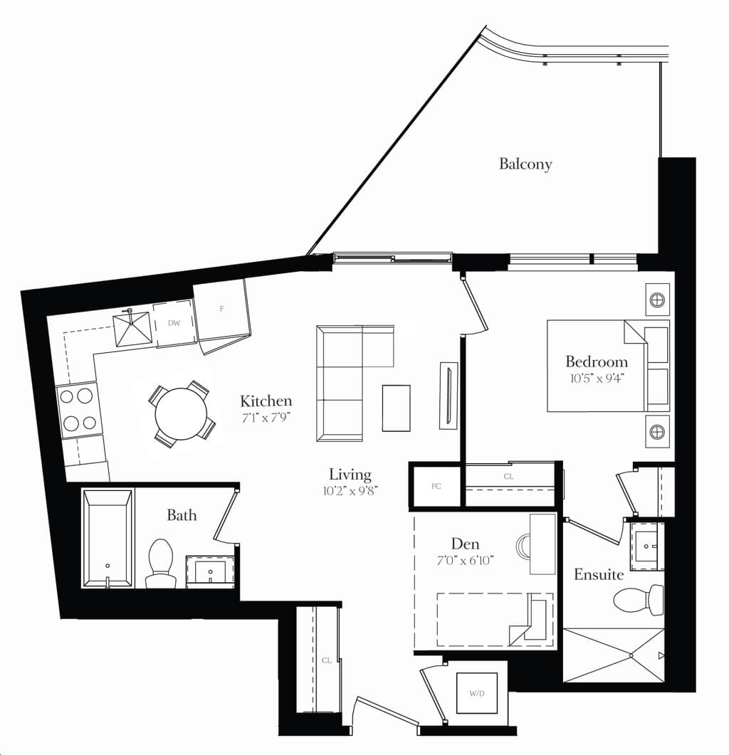 8188 Yonge · 1 bed + den — photo 2
