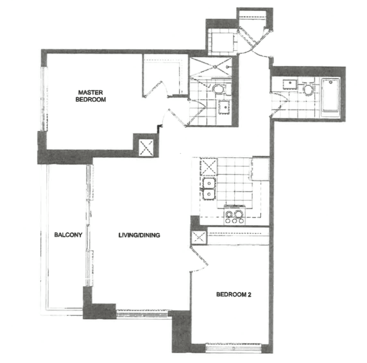 Pinnacle Toronto East · 2 bed — photo 2