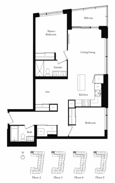 8188 Yonge · 2 bed + den — photo 2