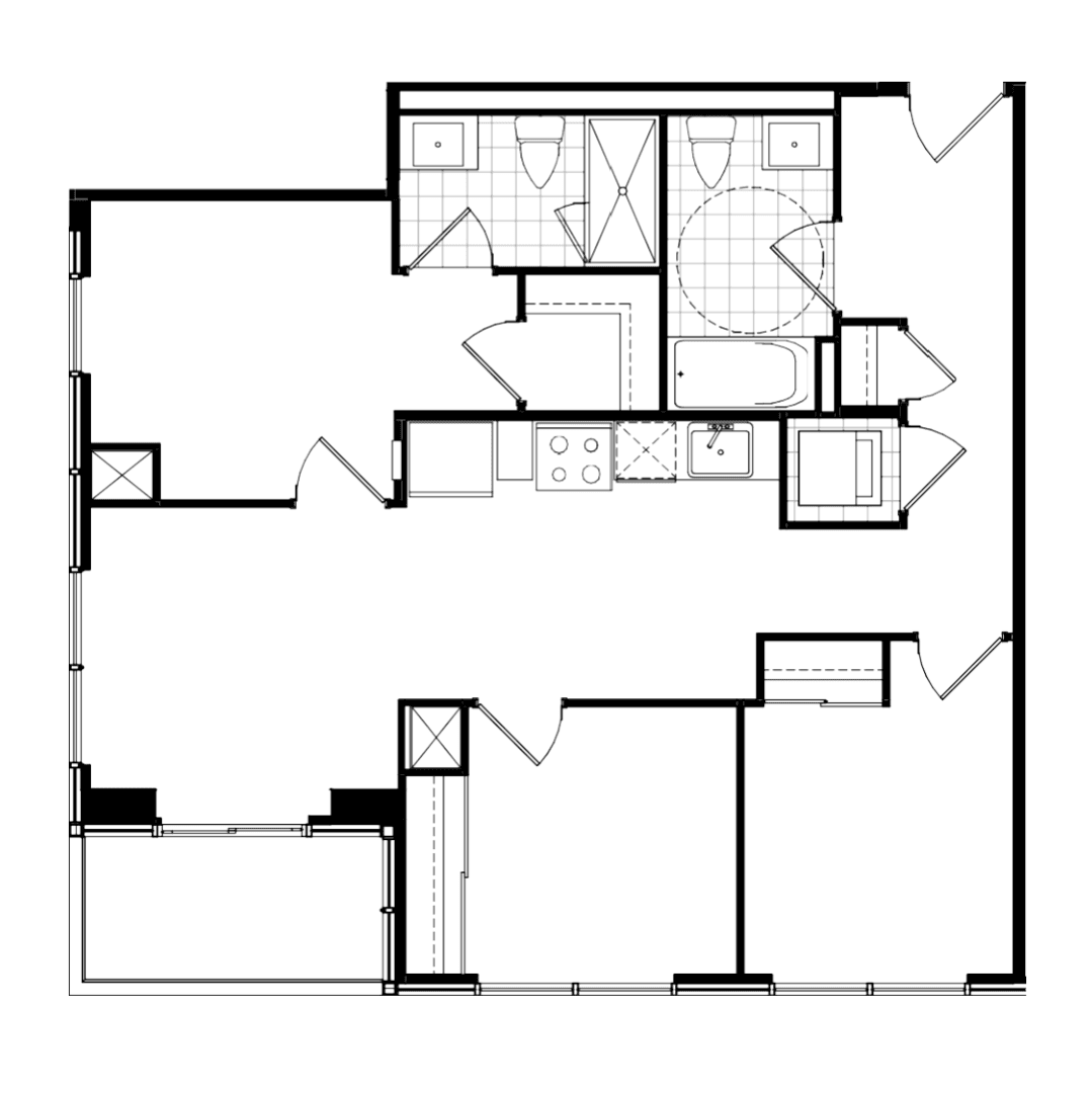Tricycle Condos · 3 bed — photo 2