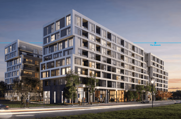 Branch Condos rendering