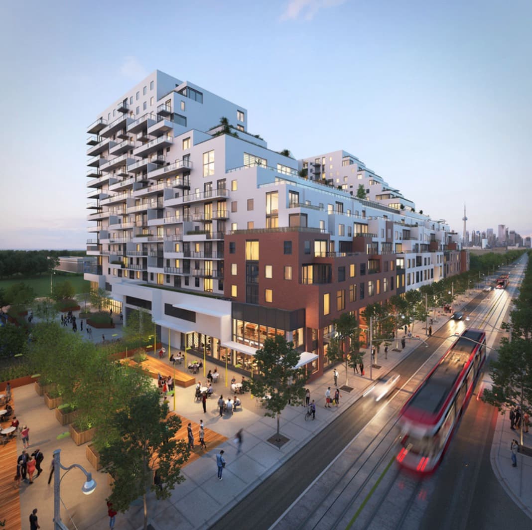 Queen and Ashbridge rendering
