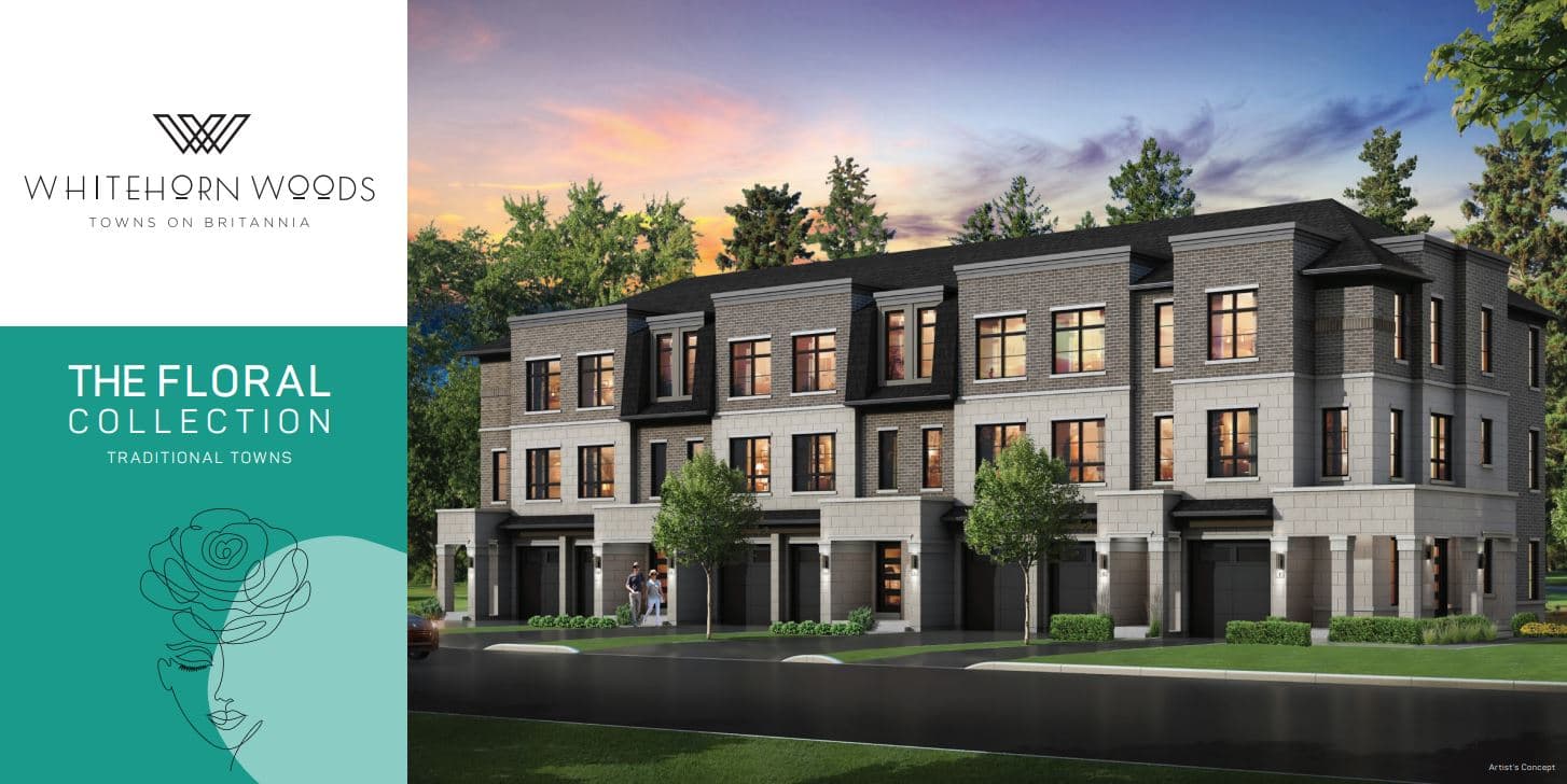Whitehorn Woods Towns rendering