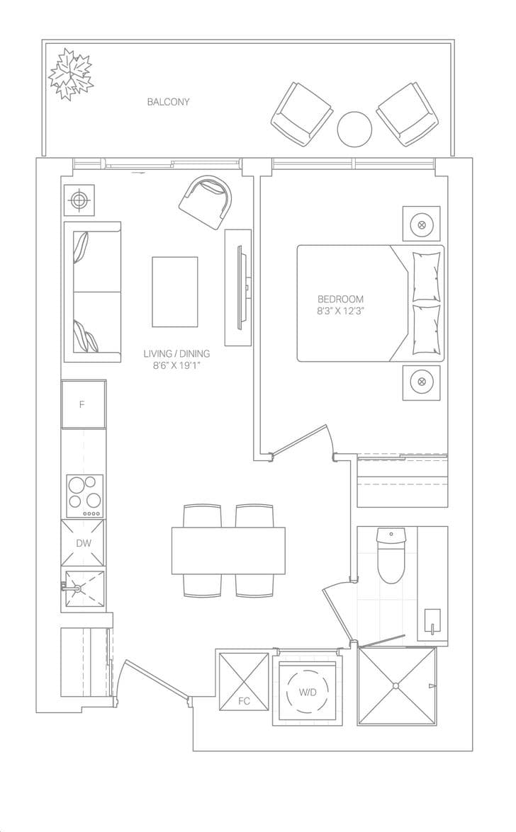 Untitled Condo · 1 bed — photo 2