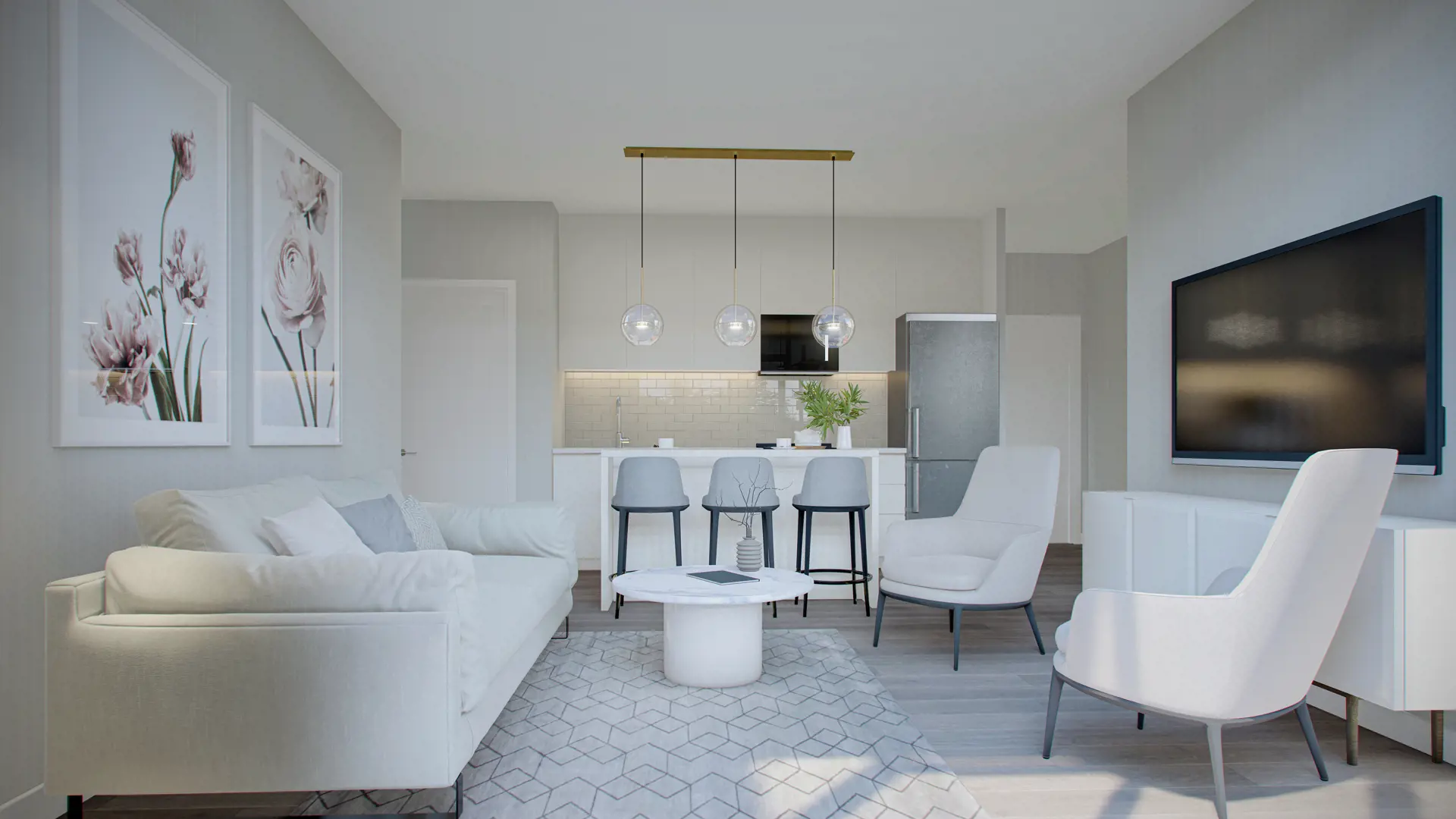 Dunwest · 2 bed + den — photo 2