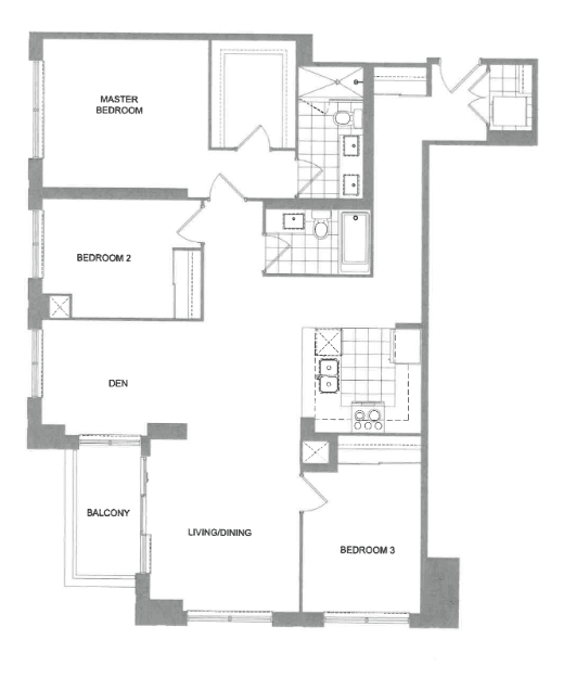 Pinnacle Toronto East · 3 bed + den — photo 2