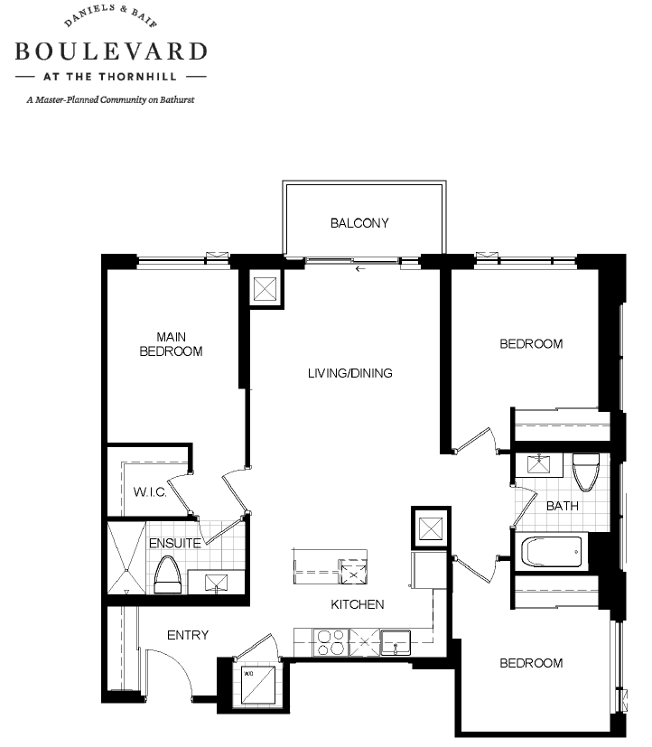 Boulevard Condos · 3 bed — photo 2