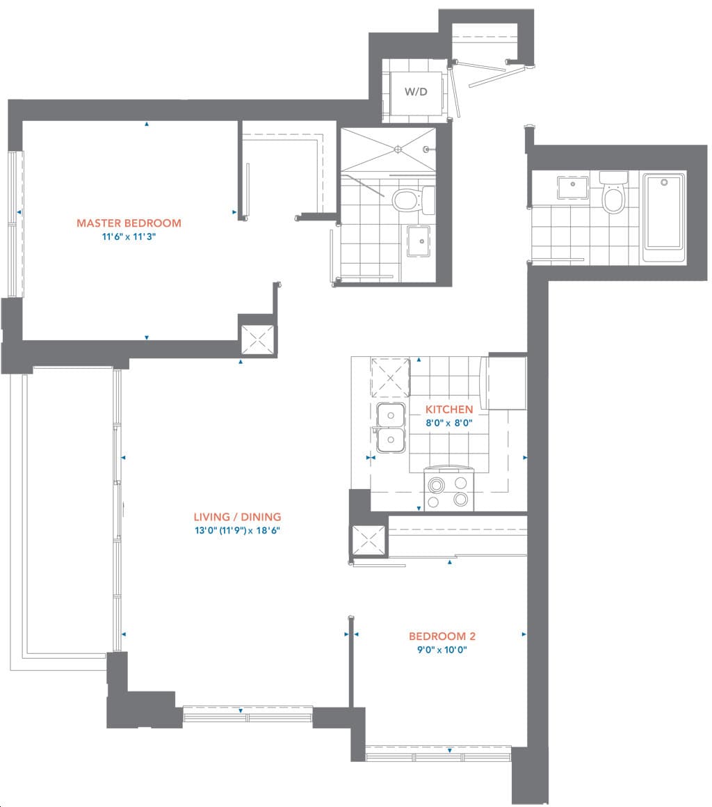 Pinnacle Toronto East · 2 bed — photo 2