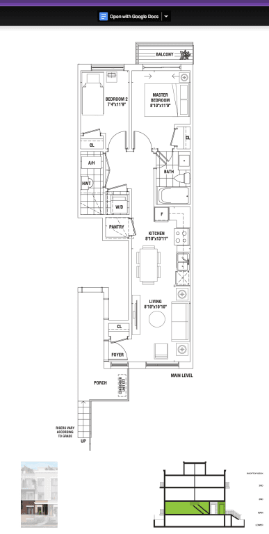 Lake and Town · 2 bed — photo 2