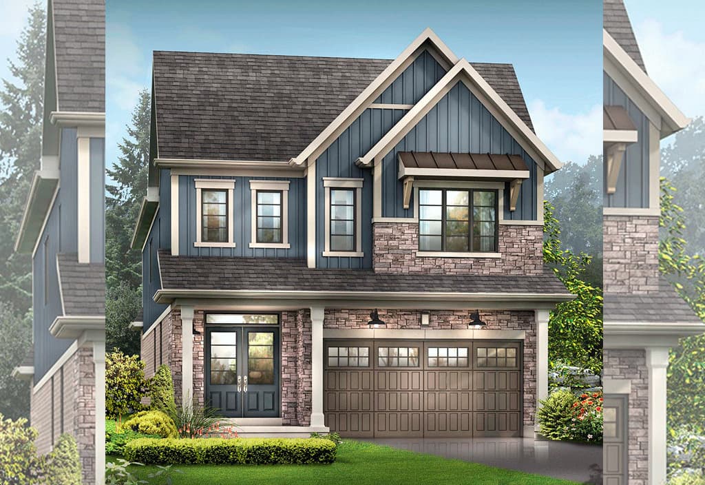 Empire Canals Homes rendering