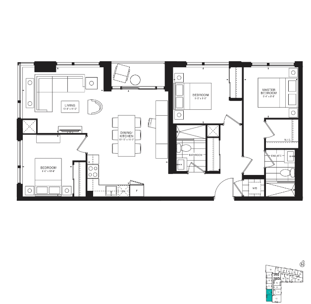 Empire Quay House · 3 bed — photo 2
