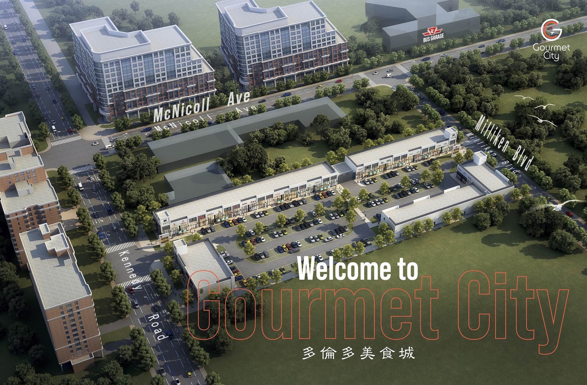 Gourmet City rendering