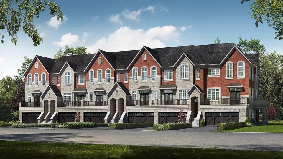 Brownstones at Angus Glen rendering
