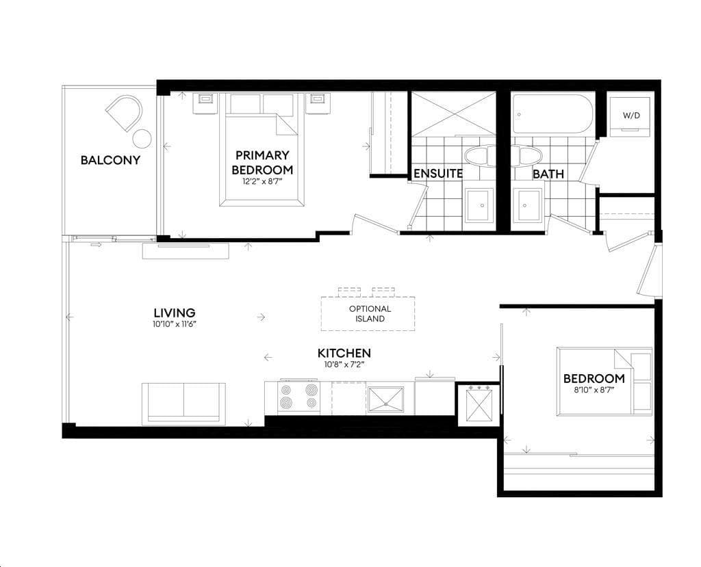 Mondria Condos · 2 bed — photo 2