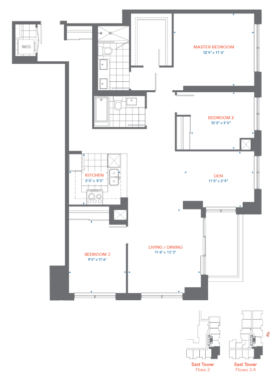 Pinnacle Toronto East · 3 bed — photo 2